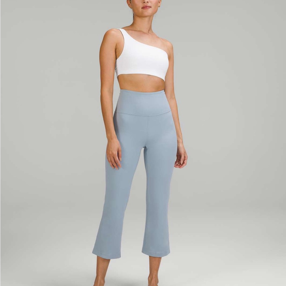Lululemon Ribbed Nulu Asymmetrical Yoga Bra